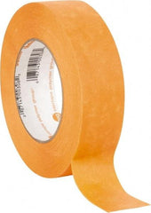 Intertape - 1-1/2" Wide x 60 Yd Long Orange Paper Masking Tape - Series Orange Mask, 7.3 mil Thick, 23 In/Lb Tensile Strength - Caliber Tooling