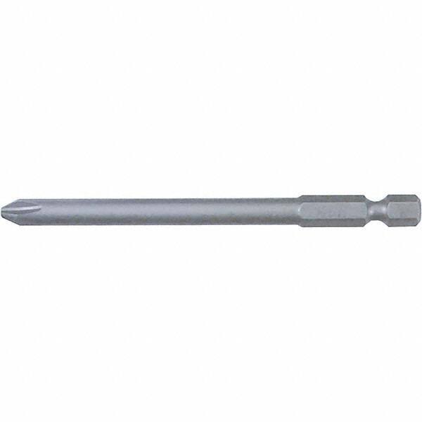 Wiha - #3 Power Bit - 1/4" Drive, 2-3/4" OAL - Caliber Tooling