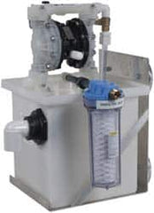 Made in USA - 180 GPH Oil Removal Capacity, Coalescent Skimmer - 40 to 125°F - Caliber Tooling