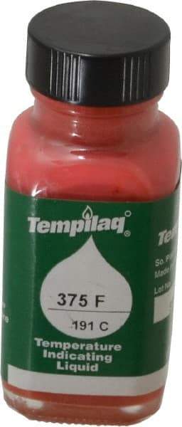 Tempil - 375°F Temp Indicating Liquid - 2 Ounce Container, 191°C - Caliber Tooling