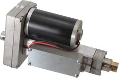 Duff-Norton - 4" Stroke Len, 25% Duty Cycle, 12 Volt, Linear Electromechanical Actuator with Limit Switch - DC Input, 0.37" per Second, 250 Lb Capacity - Caliber Tooling