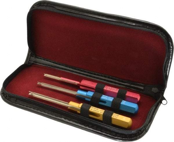 Jonard Tools - IC Connector Tool Kit - For Use with Contact Sizes 12, 16, 20 - Caliber Tooling