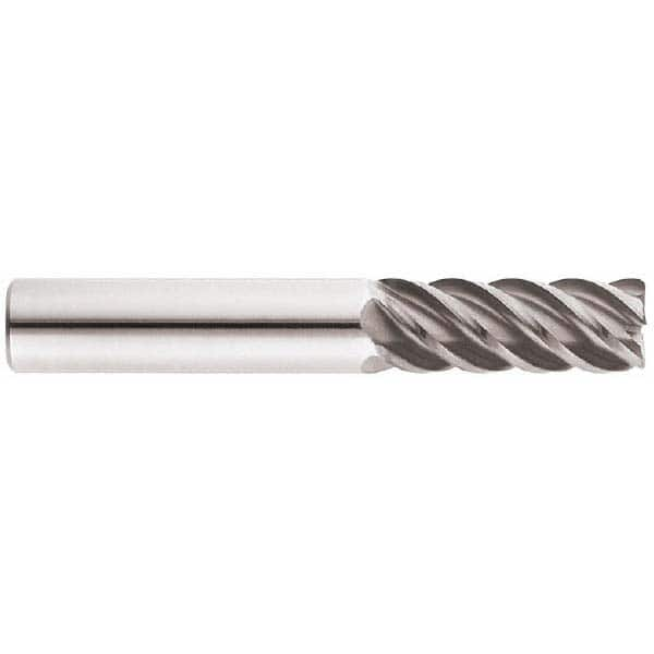 Niagara Cutter - 1" Diam 5 Flute Solid Carbide 0.015" Corner Radius End Mill - Caliber Tooling