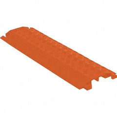 Checkers - On Floor Cable Covers Cover Material: Polyurethane Number of Channels: 2 - Caliber Tooling