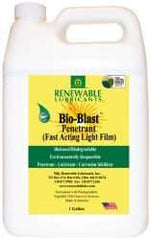 Renewable Lubricants - 1 Gal Bottle Thin Oily Film Penetrant/Lubricant - -22°F to 208°F - Caliber Tooling