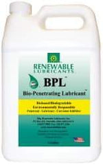 Renewable Lubricants - 1 Gal Bottle Thin Oily Film Penetrant/Lubricant - -22°F to 295°F - Caliber Tooling