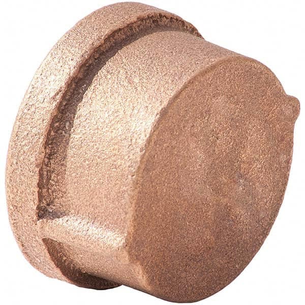 Merit Brass - Brass & Chrome Pipe Fittings Type: Cap Fitting Size: 3 - Caliber Tooling