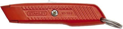 Stanley - Retractable Utility Knife - Orange Metal Handle, 1 Blade Included - Caliber Tooling