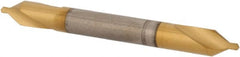 Hertel - #0 Plain Cut 60° Incl Angle High Speed Steel Combo Drill & Countersink - Caliber Tooling