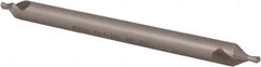 Hertel - #4-1/2 Plain Cut 60° Incl Angle High Speed Steel Combo Drill & Countersink - Caliber Tooling