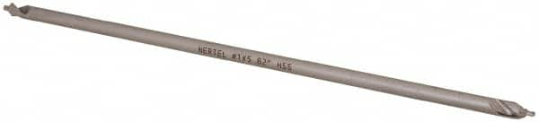 Hertel - #1 Plain Cut 82° Incl Angle High Speed Steel Combo Drill & Countersink - Caliber Tooling