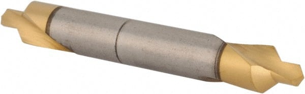 Hertel - #3 Plain Cut 90° Incl Angle High Speed Steel Combo Drill & Countersink - Caliber Tooling