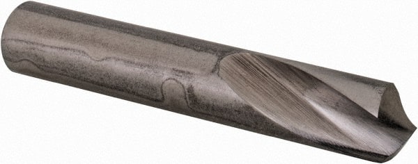 Hertel - 1/4" Body Diam, 118°, 1-1/2" OAL, High Speed Steel Spotting Drill - Caliber Tooling