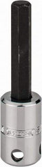 Proto - 3/8" Drive, 5/16" Hex Bit Socket - 2-23/32" OAL, 1-5/8" Bit Length, Tethered - Caliber Tooling