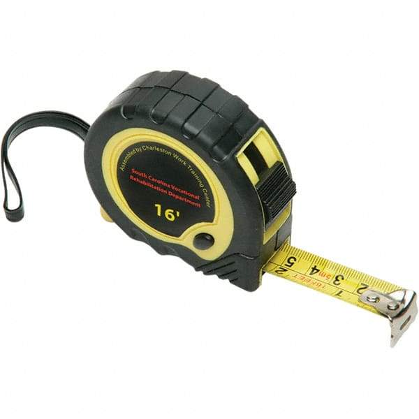 Ability One - 16' x 3/4" Tape Measure - 1/16" Graduation - Caliber Tooling