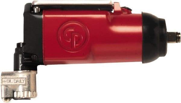 Chicago Pneumatic - 3/8" Drive, 9,500 RPM, 90 Ft/Lb Torque Impact Wrench - Butterfly Handle, 1,400 IPM, 13 CFM, 90 psi, 1/4" NPT Inlet - Caliber Tooling