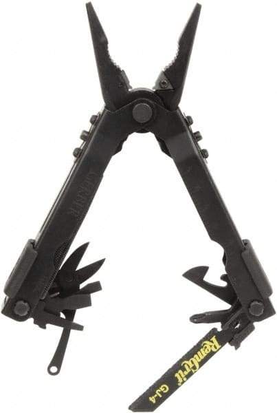 Gerber - 11 Tool Bladeless Multi-Tool - 9-1/4" OAL, 5-3/64" Closed Length - Caliber Tooling