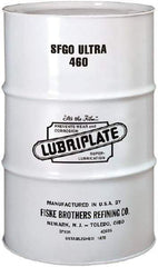 Lubriplate - 55 Gal Drum, Synthetic Gear Oil - 10°F to 380°F, 2143 SUS Viscosity at 100°F, 211 SUS Viscosity at 210°F, ISO 460 - Caliber Tooling