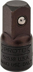 Proto - 1/2 Male 3/8 Female Drive Adapter - 1-7/16" OAL - Caliber Tooling