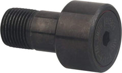 Accurate Bushing - 3-1/2" Roller Diam x 2" Width, 1-3/4" Stud Diam x 2-3/4" Length, Sealed Heavy Stud Cam Follower with Hex - Carbon Steel, 1-3/8" Thread Length, 1-3/4-12 Thread, 4-3/4" OAL, 29,660 Lb Dynamic Cap - Caliber Tooling