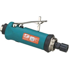 Dynabrade - 1/4 Inch Collet, 0.7 hp, 20,000 RPM Compact Router Motor - 1/4 NPT Inlet, 90 psi Air Pressure, 38 CFM - Caliber Tooling