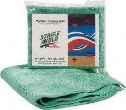 MPH Systems - Reusable Microfiber Wipes - Packet, 16" x 16" Sheet Size, Green - Caliber Tooling