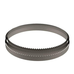 Lenox - 5 to 8 TPI, 14' 2" Long x 1" Wide x 0.035" Thick, Welded Band Saw Blade - M42, Bi-Metal, Toothed Edge - Caliber Tooling