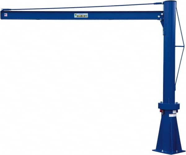 Vestil - 1,000 Lb Load Capacity, Steel Jib Crane - 10' Span - Caliber Tooling