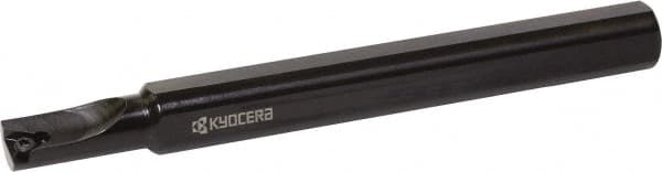 Kyocera - Internal Thread, Right Hand Cut, 5/8" Shank Width x 0.584" Shank Height Indexable Threading Toolholder - 5.91" OAL, Various Insert Compatibility, SIN Toolholder - Caliber Tooling