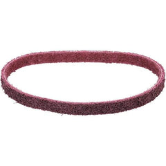 Dynabrade - 1/4" Wide x 24" OAL, Aluminum Oxide Abrasive Belt - Aluminum Oxide, Medium, Nonwoven, Cloth Backing, Wet/Dry - Caliber Tooling