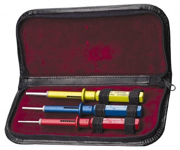 Jonard Tools - Pin Extraction Tool Set - For Use with Contact Size 12, Contact Size 16, Contact Size 20 - Caliber Tooling