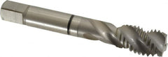 Guhring - 5/8-11 UNC 3 Flute 2B Modified Bottoming Spiral Flute Tap - Cobalt, Bright Finish, 3.813" OAL, Right Hand Flute, Right Hand Thread, Series 3931 - Caliber Tooling