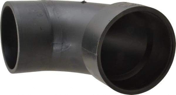 NIBCO - 3", ABS Drain, Waste & Vent Pipe 90 Street Elbow - Spig x Hub - Caliber Tooling