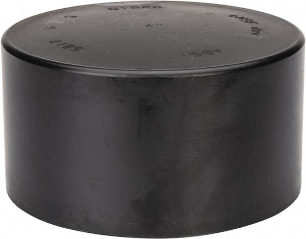 NIBCO - 4", ABS Drain, Waste & Vent Pipe End Cap - Hub - Caliber Tooling