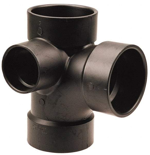 NIBCO - 3 x 3 x 3 x 1-1/2", ABS Drain, Waste & Vent Pipe - All Hub - Caliber Tooling