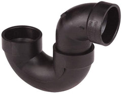 NIBCO - 2", ABS Drain, Waste & Vent Pipe P Trap - Hub x Hub - Caliber Tooling