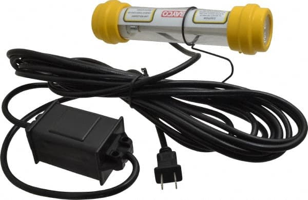 Bayco - 120 Volt, 13 Watt, Electric, Fluorescent Portable Handheld Work Light - 25' Cord, 1 Head, 900 Lumens, Polypropylene, 236mm Long x 61mm Wide x 61mm High - Caliber Tooling