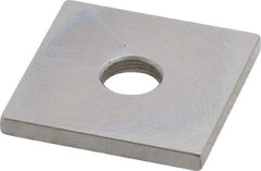 Mitutoyo - 0.1" Square Steel Gage Block - Accuracy Grade 0, Includes Certificate of Inspection - Caliber Tooling