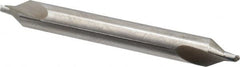 Interstate - #5 Plain Cut 60° Incl Angle High Speed Steel Combo Drill & Countersink - Caliber Tooling