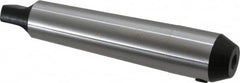 Interstate - 4MT Taper Shank 3/8" Hole End Mill Holder/Adapter - 47.5mm Projection - Exact Industrial Supply