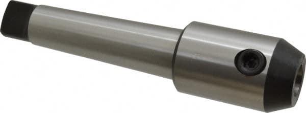 Interstate - 4MT Taper Shank 3/4" Hole End Mill Holder/Adapter - 77.5mm Projection - Exact Industrial Supply