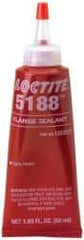 Loctite - 50 mL Tube Red Polyurethane Joint Sealant - -65 to 300°F Operating Temp, 24 hr Full Cure Time, Series 5188 - Caliber Tooling