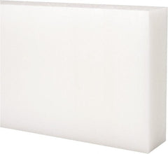 Made in USA - 1' x 6" x 1-1/4" Natural (Color) Acetal Rectangular Bar - Caliber Tooling