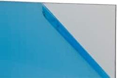 Made in USA - 0.08" Thick x 24" Wide x 3' Long, Acrylic Sheet - Clear - Caliber Tooling