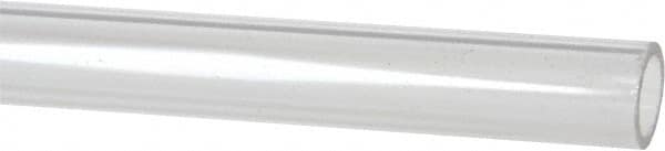 Made in USA - 7/8 Inch Outside Diameter x 6 Ft. Long, Plastic Round Tube - Acrylic - Caliber Tooling