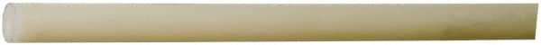 Made in USA - 1-1/4 Inch Outside Diameter x 5 Ft. Long, Plastic Round Tube - Nylon 6/6 - Caliber Tooling