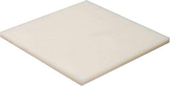 Made in USA - 1/8" Thick x 12" Wide x 1' Long, Nylon 6/6 Sheet - Natural - Caliber Tooling