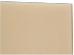 Made in USA - 2' x 1' x 2-1/2" Natural (Color) Nylon 6/6 Sheet - Caliber Tooling