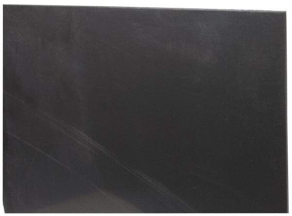 Made in USA - 1/16" Thick x 24" Wide x 2' Long, Nylon 6/6 (MDS-Filled) Sheet - Black - Caliber Tooling