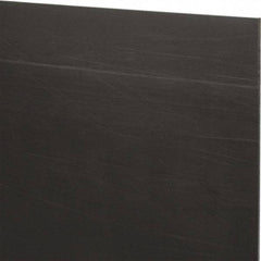 Made in USA - 3/32" Thick x 12" Wide x 2' Long, Nylon 6/6 (MDS-Filled) Sheet - Black - Caliber Tooling